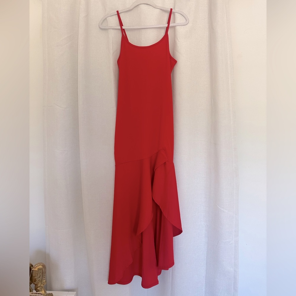 Red dress
